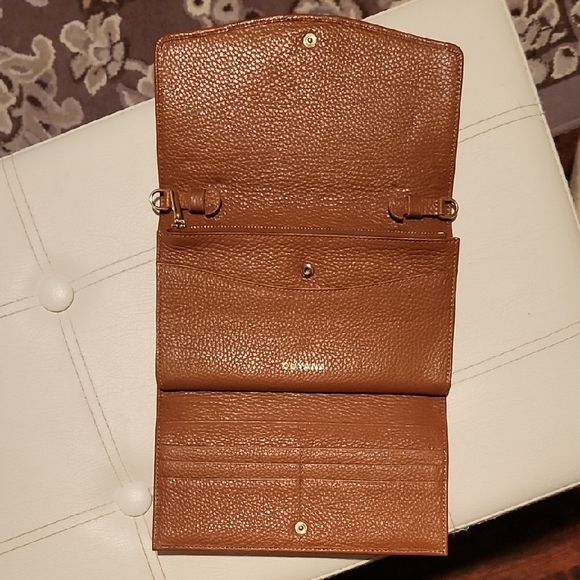 Cuyana Convertible Clutch in Caramel - Picture 2 of 4